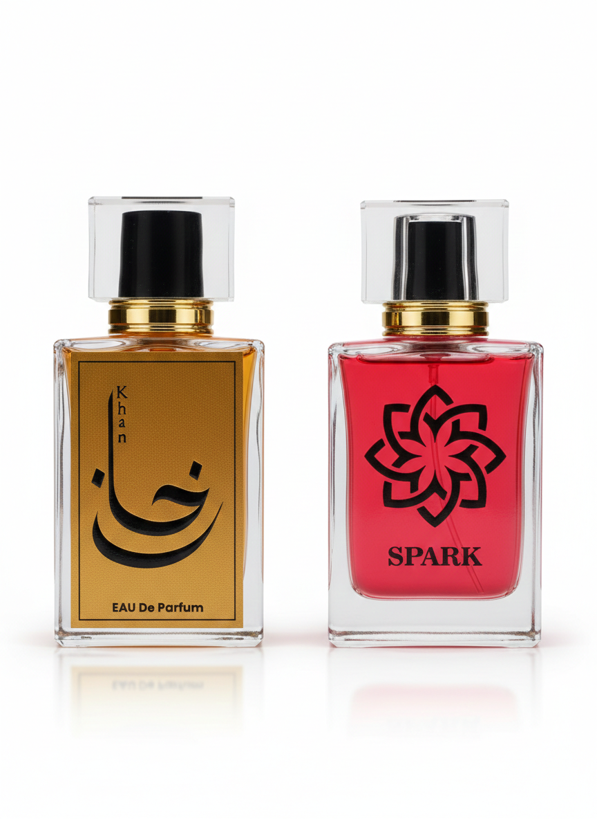 COUPLE PACKAGE | KHAN & SPARK | His & Hers Fragrance Set