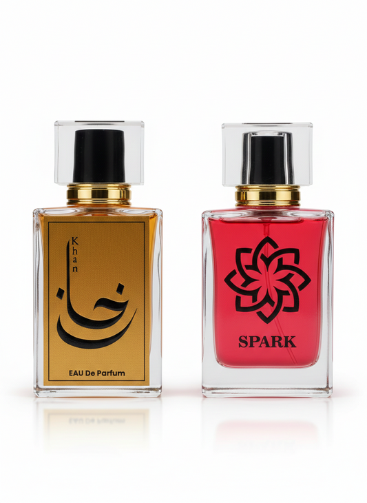 COUPLE PACKAGE | KHAN & SPARK | His & Hers Fragrance Set